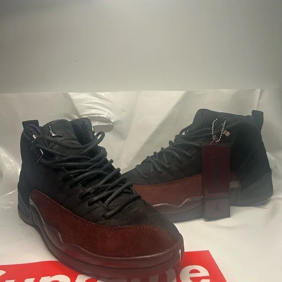 Jordan 12 a ma maniere w/box Size 11 - Jordan 12 Retro SP x A Ma Maniere Mid White W | eBay main image 2